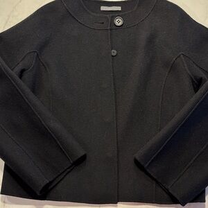 Liz Claiborne Black Women's Wool/Angora Jacket